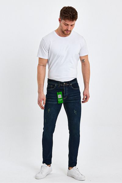 İmajButik Black Elastic Waist Ankle Length Trousers