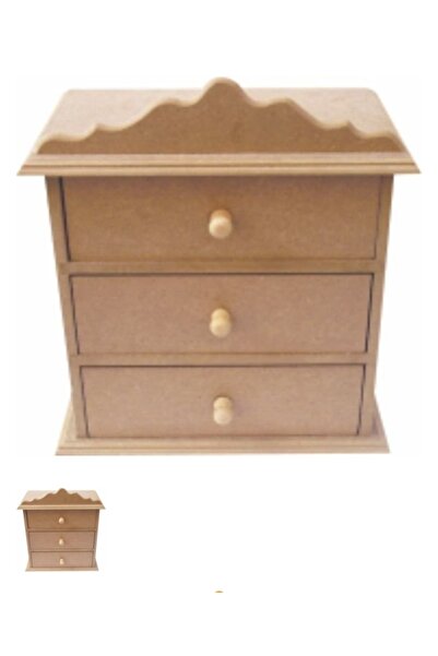 Rnsssanatevi Çok Amaçlı Kutu/ Ahşap Kutu/Takı Kutusu/ Dekoratif Kutu / Boyana...