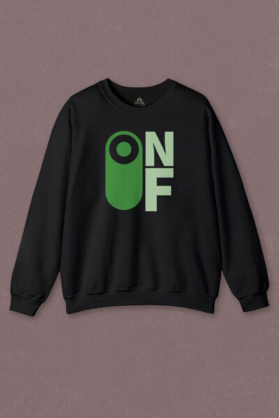 so cool Unisex dukserica Uključeno Isključeno Otvori Zatvori Urbana ulična od...