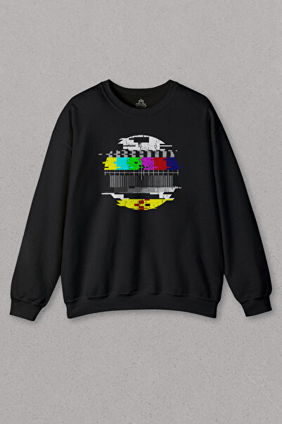 so cool Unisex majica bez signala Teletex Nostalgija TV Tele Tex Štampano Znoj
