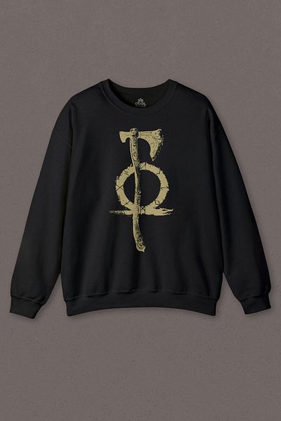 so cool God Of War 4 Ax Game Gamer Gow Printed Sweatshirt