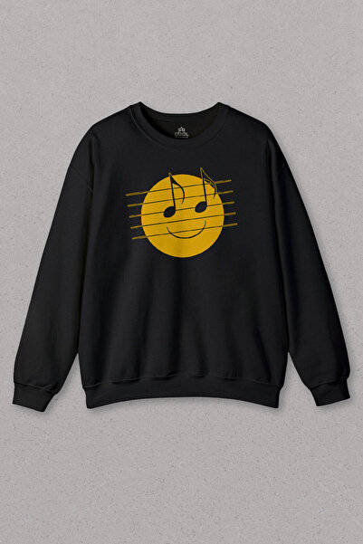 so cool Unisex majica sa kratkim rukavima Srećan i znaš to muzička nota nasme...