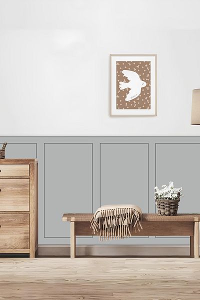 Grafikup Autocolant decorativ pentru panou de perete Folie de acoperire a peretelui cu panou cu cadru mare