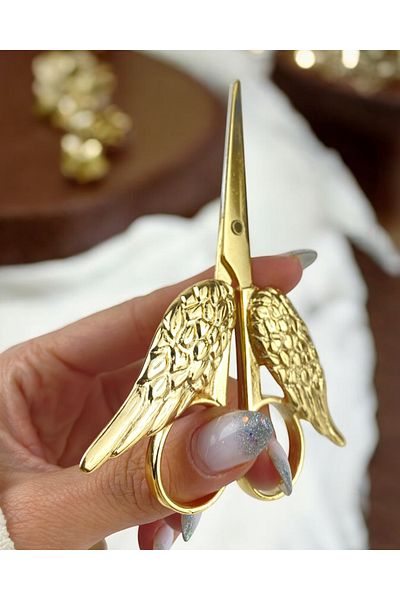 CyzHome Rhys Angel Winged Promise Engagement Scissors