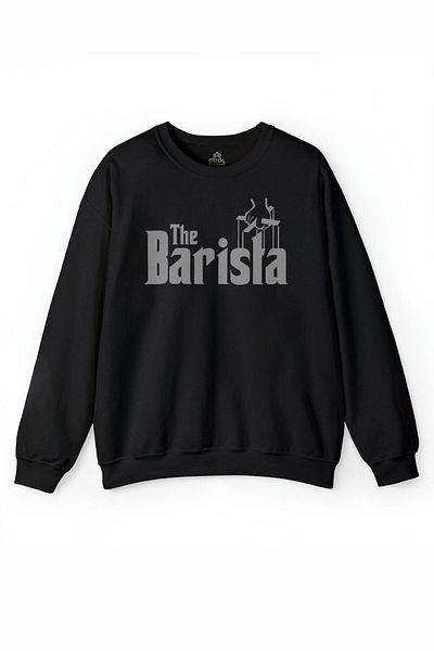 so cool Hanorac imprimat The Barista Godfather Coffee Coffee Espresso