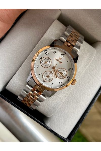 Reward 3 Atm Waterproof Steel Women's Wristwatch - Gift for Valentine's Day