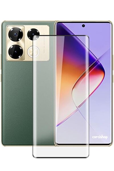 corcishop Infinix Note 40 Pro Tam Kaplayan Ekran Koruyucu Temperli Kırılmaz Cam