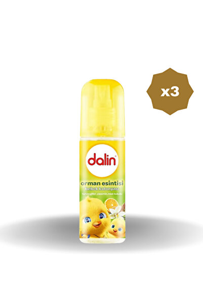 Dalin DALİN ORMAN ESİNTİSİ BEBEK KOLONYASI 150 ML - (3 ADET)