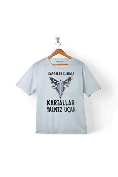 Crows Swarm Eagles Fly Alone Kids T-Shirt