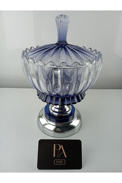 Palpe Crystal Gondola Sugar Bowl Presentation Bowl Promise Engagement Girl Promise Chocolate Bowl Decorative Object Trinket Ornament