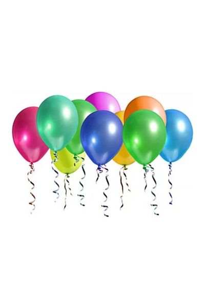 BALON DİYARI Mixed Color High Quality Balloon 15 Pieces