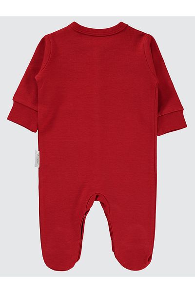 BUGS BUNNY 1-6 Months Baby Boy Red Booties Jumpsuit