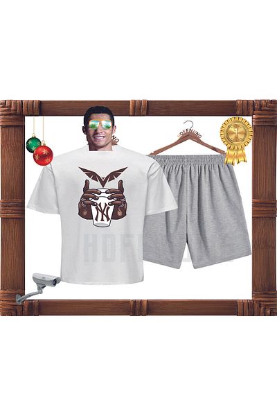 HOFFNUNG Full Shorts m Y Hooded Unisex Tracksuit Set