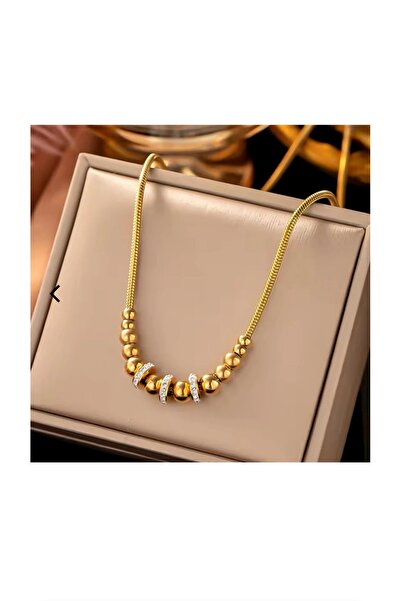 EMKSHOP قلادة نسائية مودرن ستيل 45 سم