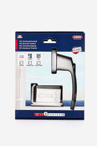 Abus Window Lock Complete Set, White