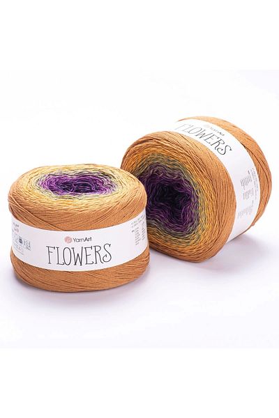 Yarnart Flowers - Marbled Hand Knitting Yarn Marbled-315