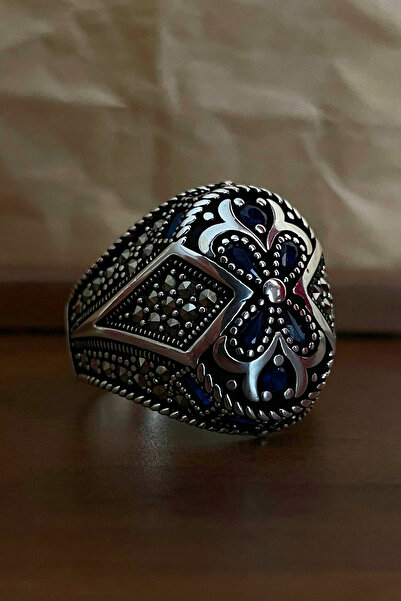 goldberia Centilmen Muhafız Gümüş Erkek Yüzüğü