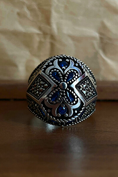 goldberia Centilmen Muhafız Gümüş Erkek Yüzüğü