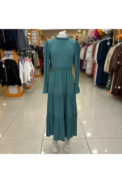 Yonca Çocuk PRETTY Kids 2007 Rochie din dantelă cu centură pentru fete