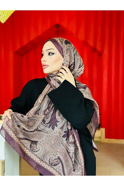 Oxygen Scarfs Retro Ethnic Pattern Cotton Soft Shawl