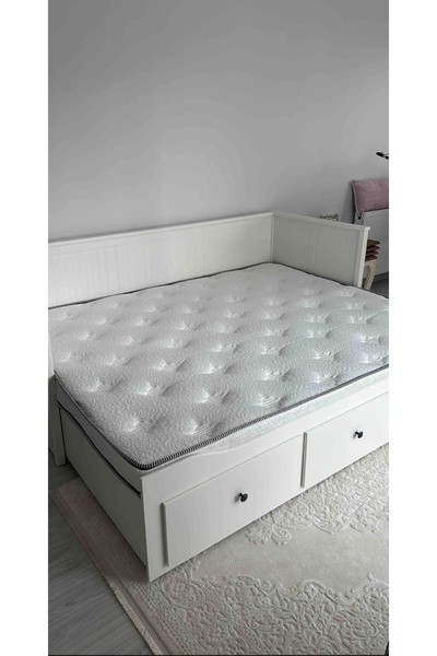 Boyraz yatak 80x200x30 Katlanabilir Yatak (DİVAN HEMNES UYUMLUDUR!) Açık Hali 160x200x15