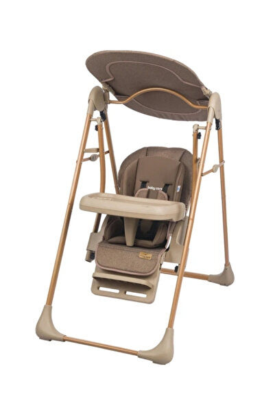 Baby Care 2025 Mamma Yeni Nesil Bc 530 Elite Salıncak Kahverengi