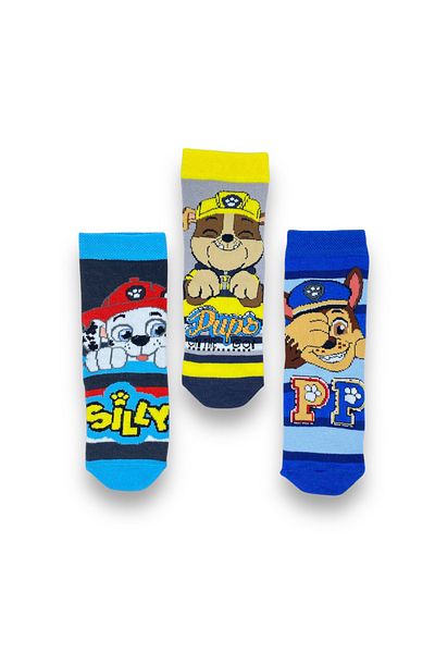 PAW PATROL Лицензирани чорапи за момче 3 чифта 22599