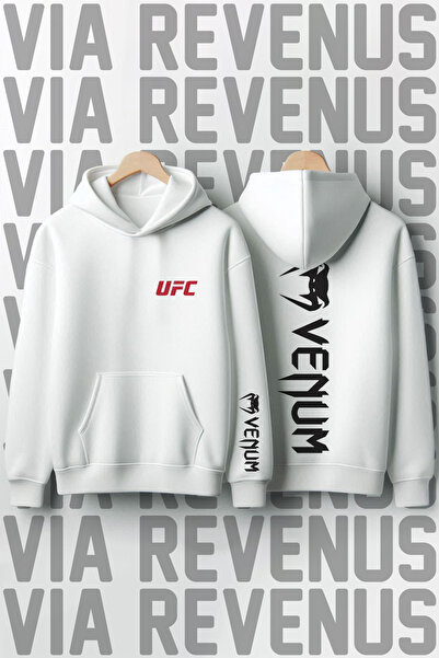 Vordevia Ufc Venum Front and Back Printed Unisex Hooded Sweatshirt