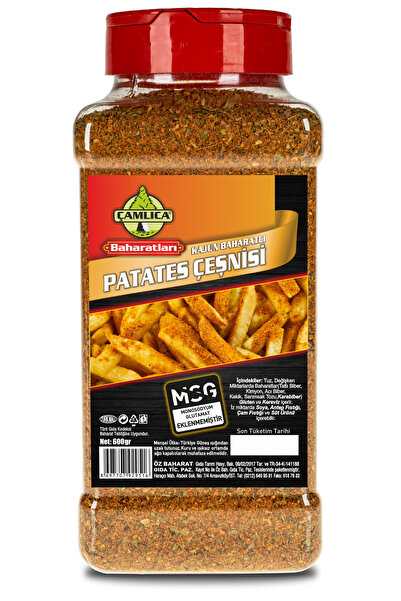 Çamlıca Baharat Kajun Baharatlı 600 Gr. Patates Çeşnisi Cajun Seasoning