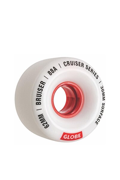 Globe Bruiser White/red 88a 62mm Kaykay Tekerlek Seti 4 Pcs 10125016