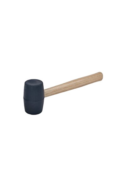MASTER MECHANIC JK160107 16 oz. Black Rubber Mallet, Double-Faced Solid Non-M...