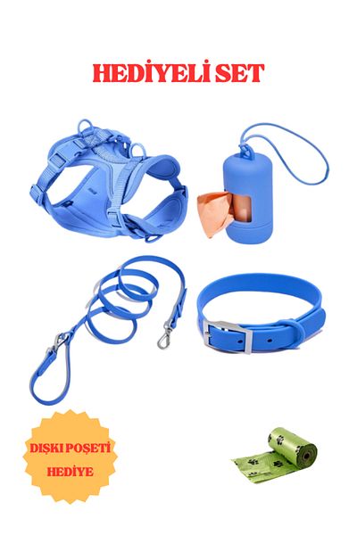 PAKEWAY Multifunctional 4-Piece Dog Collar Walker Set Waterproof Roll Stool Bag Is Gifted