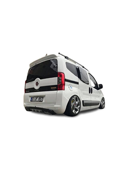 Kml34tuning55 Fiat Fiorino 2009-2024 Bagaj Üstü Spoiler Parlak Beyaz Renk Boy...