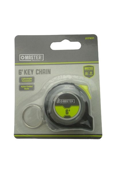 MASTER MECHANIC MM 6' Key Chain Measure