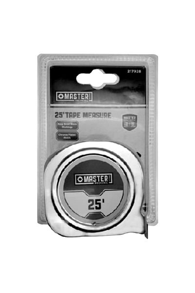 MASTER MECHANIC MM 25' CHR Tape Measure