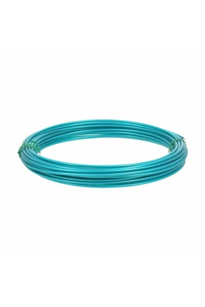 HILLMAN FASTENERS حبل غسيل هيلمان الأخضر المطلي بالبلاستيك، سلك متعدد الأغراض...
