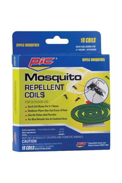 Pic 10 قطع من لفائف مكافحة البعوض