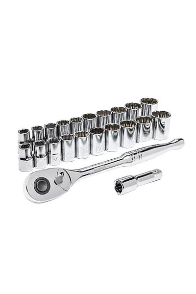 MASTER MECHANIC مجموعة مقابس MM 22PC مقاس 1/2 بوصة