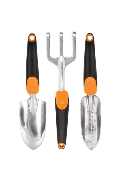 FiSKARS مجموعة أدوات الحديقة من إرجو، 3 قطع