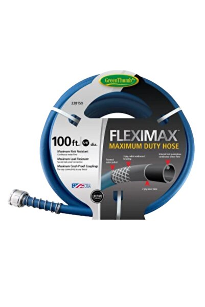 GREEN THUMB خرطوم Gt5/8x100 Fleximax