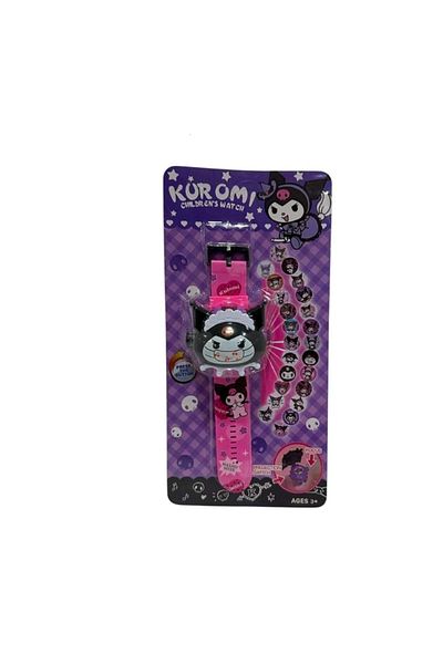 TRUST STORE Children's Kuromi Figured Projection Digital Wristwatch