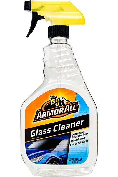 Armor ALL بخاخ منظف زجاج السيارات 22 أونصة (650 مل)، خالٍ من الأمونيا ومضاد ل...