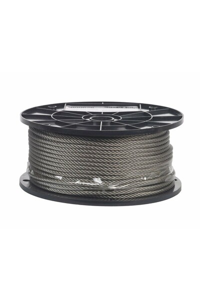 Campbell بكرة كابلات من الفولاذ المقاوم للصدأ مقاس 3/16 بوصة 250 قدمًا