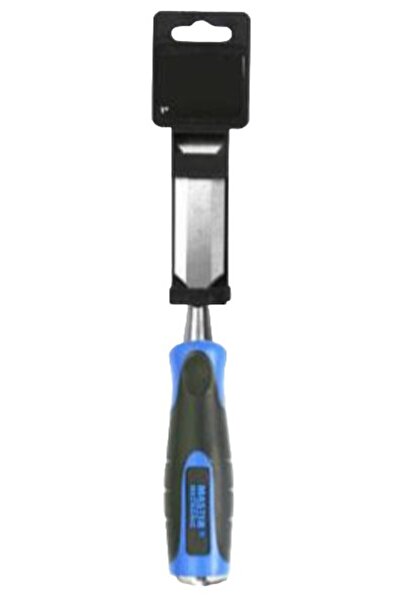 MASTER MECHANIC Bi-Material Wood Chisel, 3/4 in Wide Steel Blade With Ergonom...