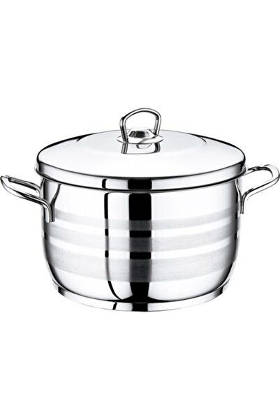 SAFINOX Flavia Derin Tencere Metal Kulplu 34×22