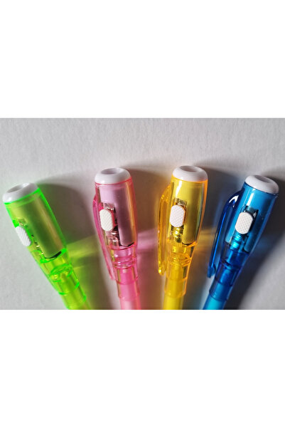 Modellino 4 Pack 4 Colors New Large Cap Neon Light Invisible Pen