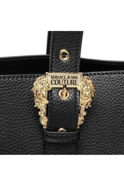 VERSACE JEANS COUTURE Polyester Siyah Kadın Omuz Çantası 73va4bf9zs413899