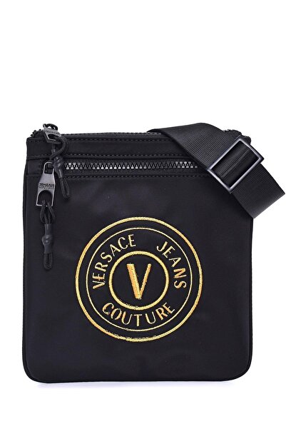 VERSACE JEANS COUTURE 75YA4B42-ZS590-899 BLACK Erkek Omuz Çantası