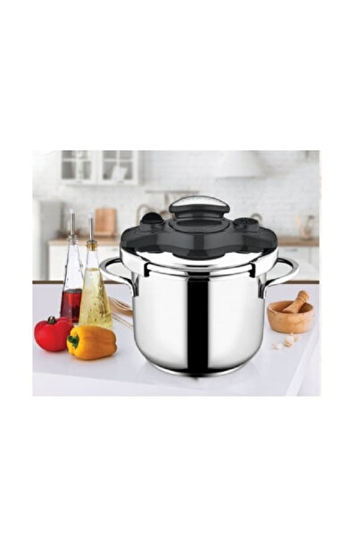 SAFINOX Vısıon Paslanmaz Otomatik 9 Litre Düdüklü Tencere