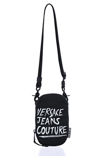VERSACE JEANS COUTURE 74ya4b54-zs577-899 Siyah Unisex Telefon Çantası